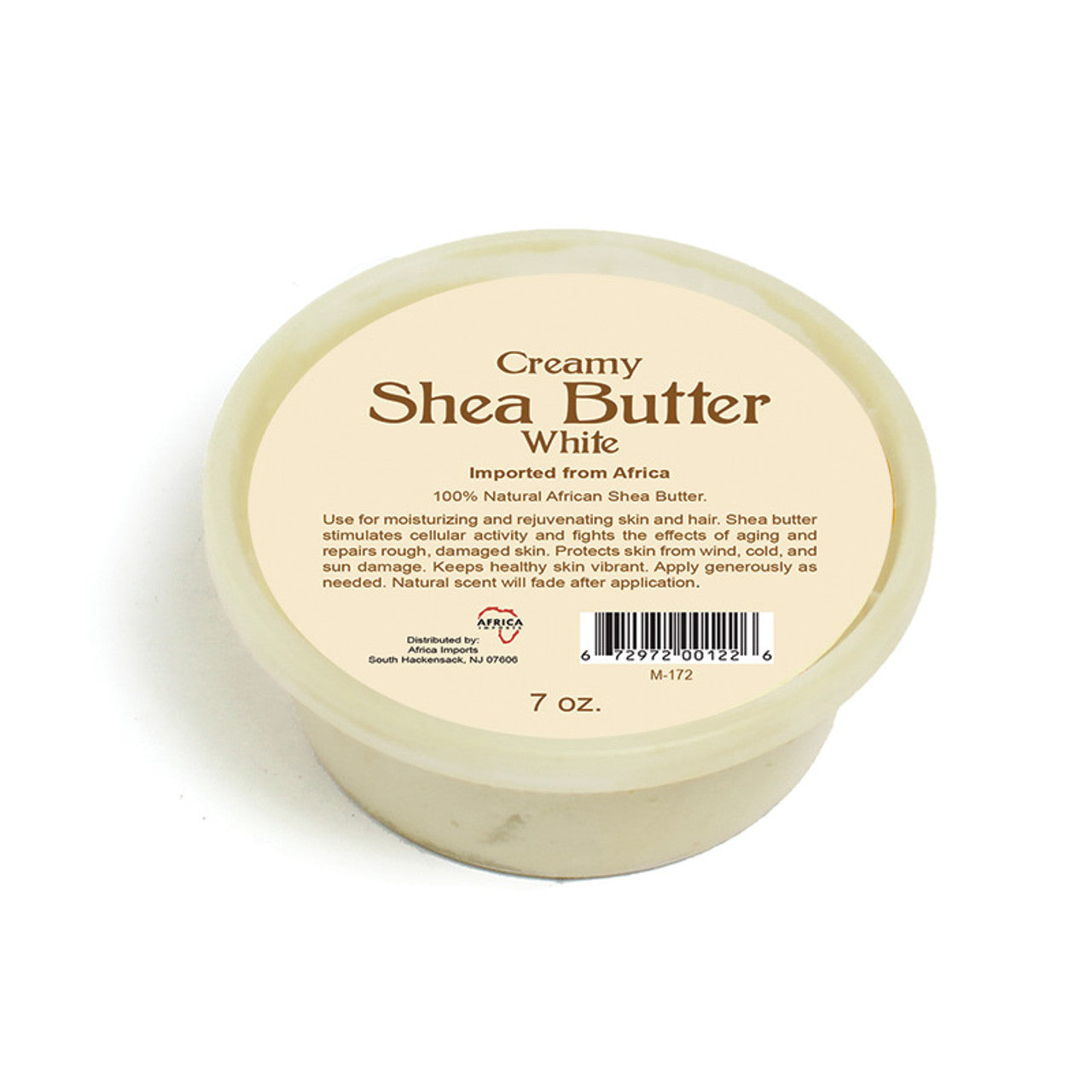 Creamy African Shea Butter: White