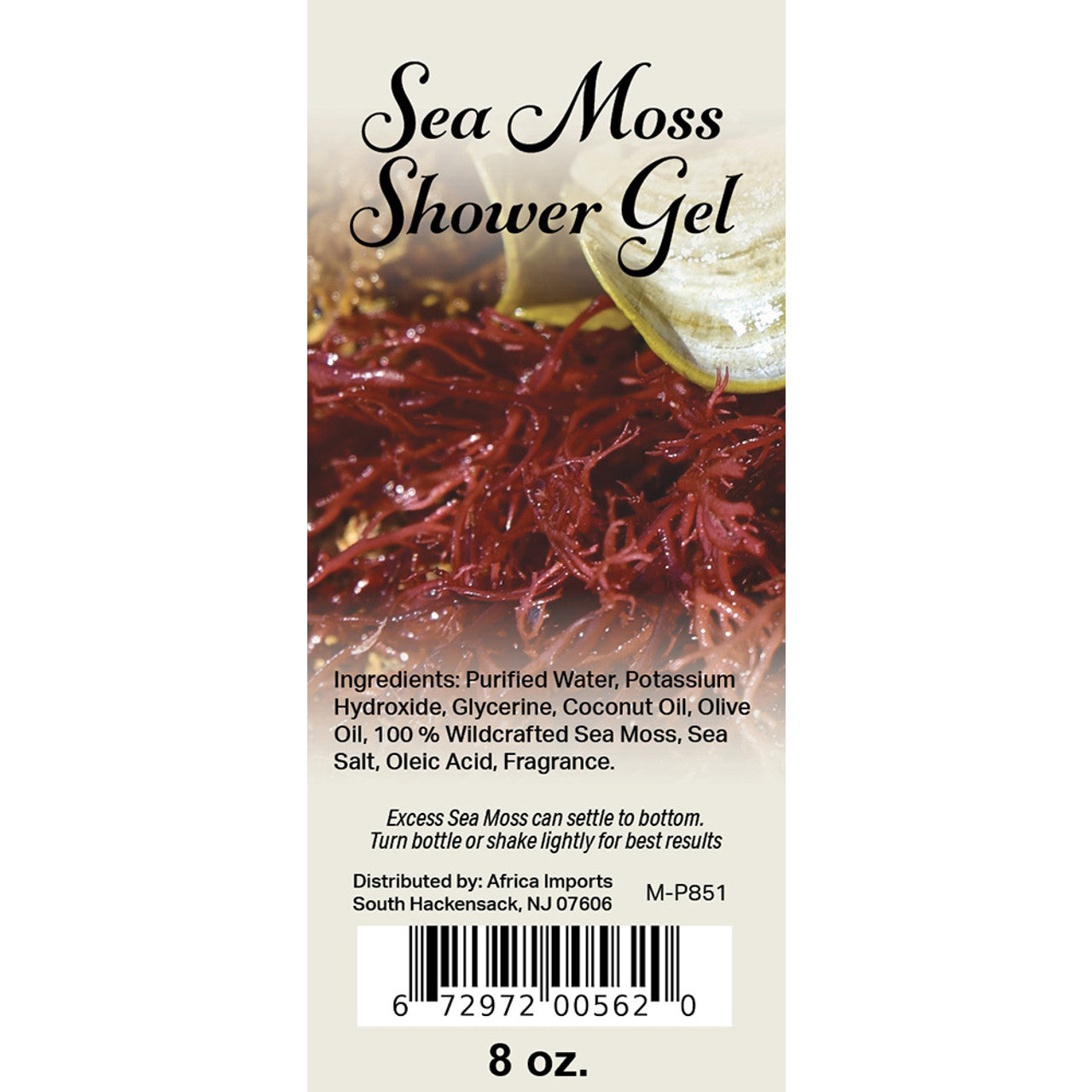 Sea Moss Body Wash - 8 oz