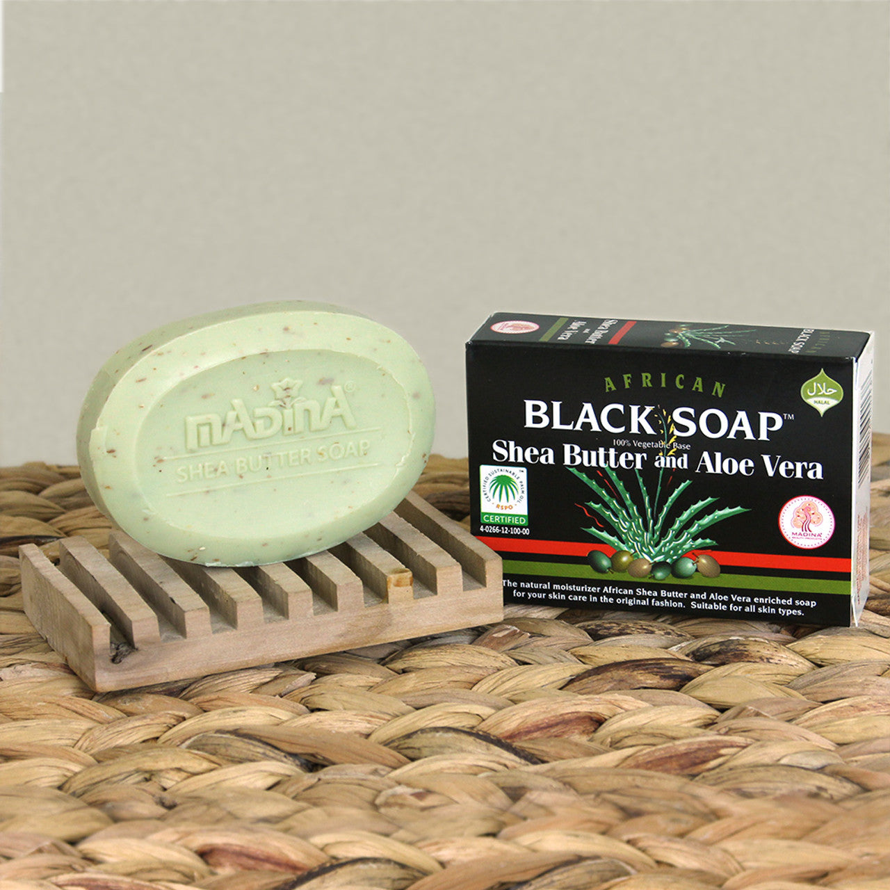 Madina: Shea Butter & Aloe Vera Soap - 3½ oz