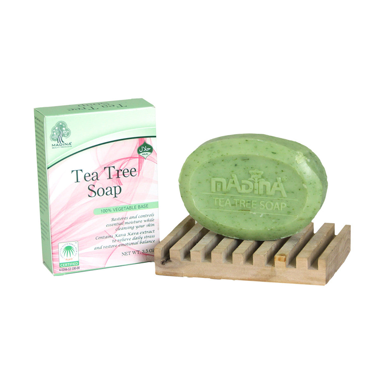 Madina: Tea Tree Soap - 3½ oz