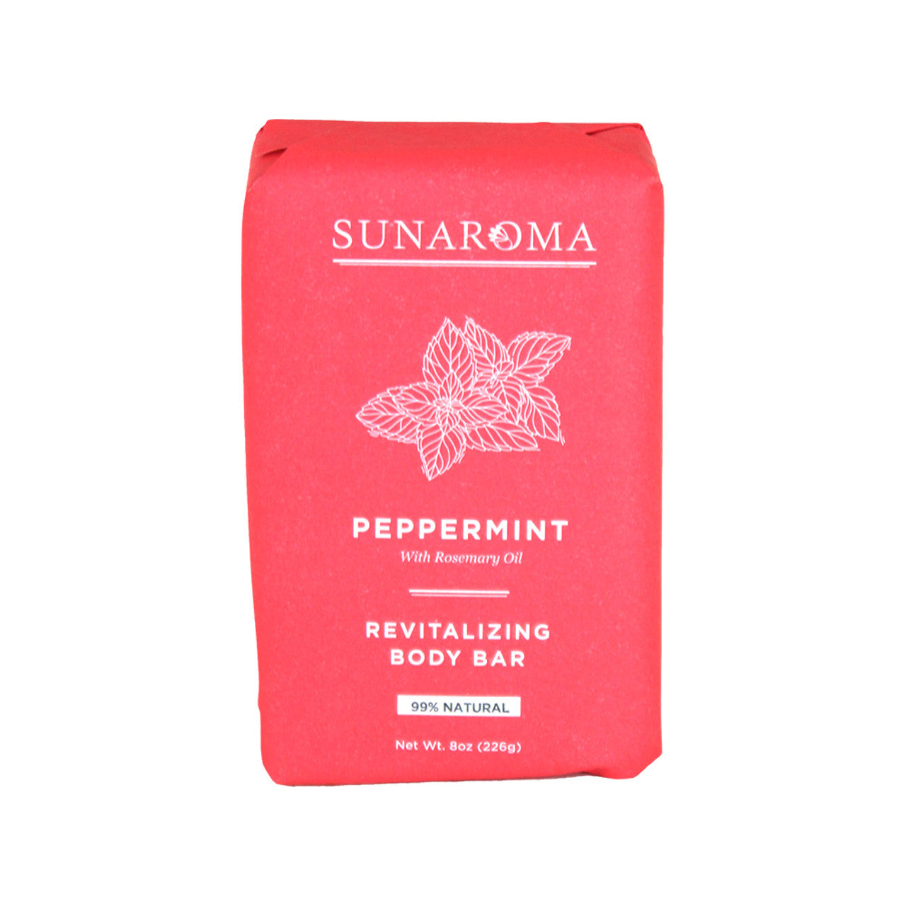 Sunaroma: Peppermint Soap - 8 oz