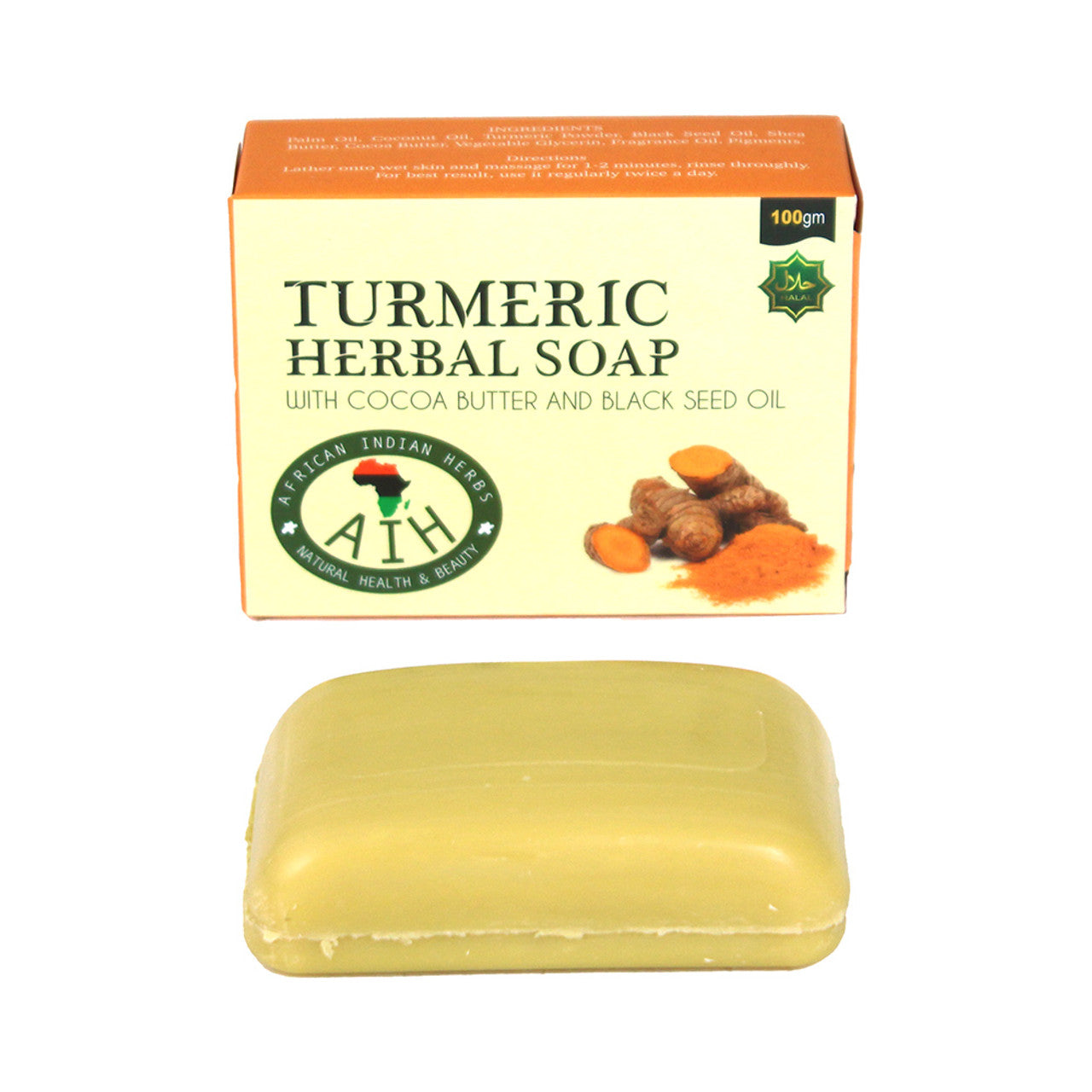 Tumeric Herbal Soap - 3.5 oz