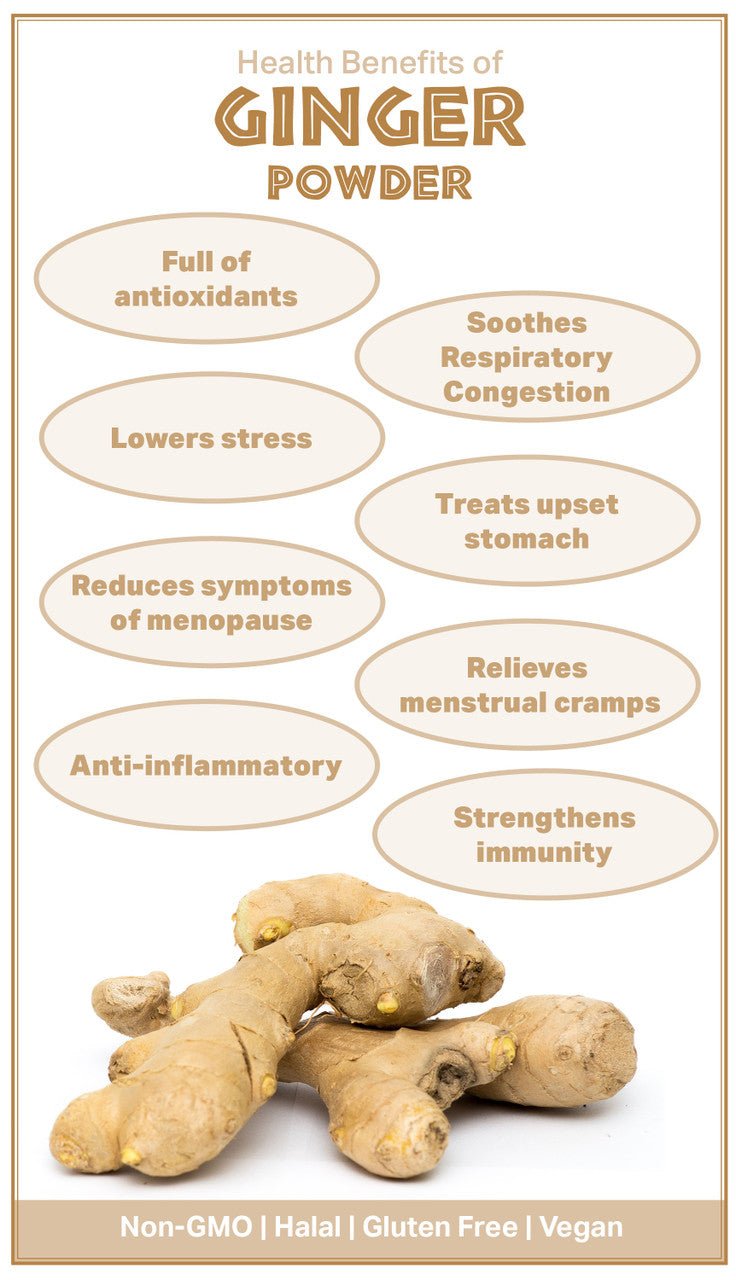 Organic Ginger Powder - 4oz