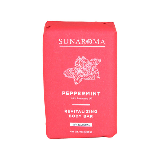Sunaroma: Peppermint Soap - 8 oz